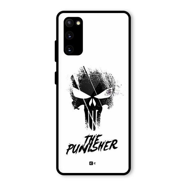 The Punisher Glass Back Case for Galaxy S20 FE 5G