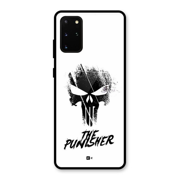 The Punisher Glass Back Case for Galaxy S20 Plus