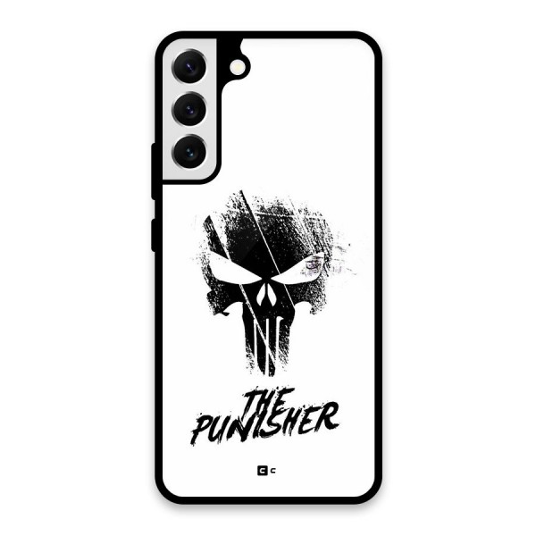 The Punisher Glass Back Case for Galaxy S22 Plus 5G