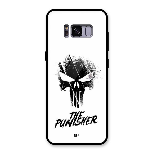 The Punisher Glass Back Case for Galaxy S8