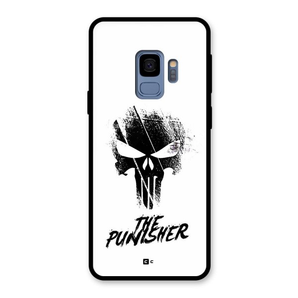 The Punisher Glass Back Case for Galaxy S9