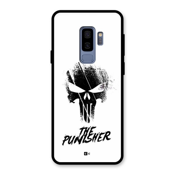 The Punisher Glass Back Case for Galaxy S9 Plus