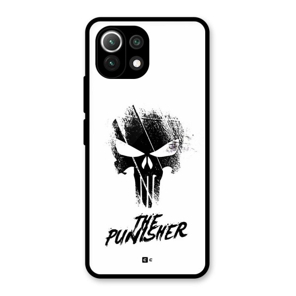 The Punisher Glass Back Case for Mi 11 Lite