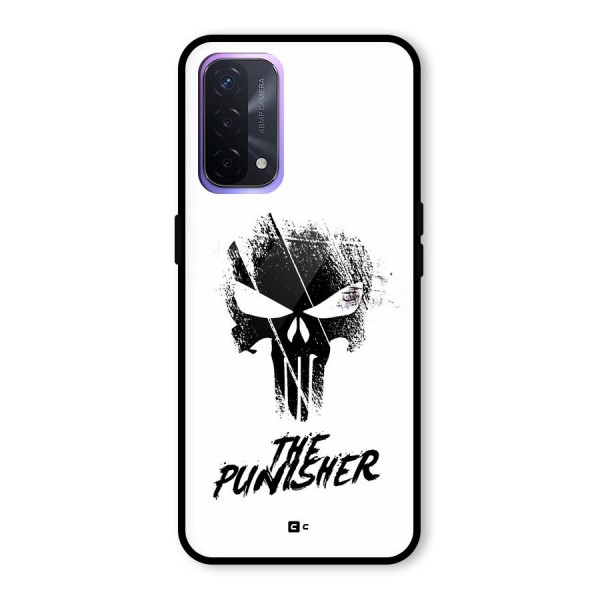 The Punisher Glass Back Case for Oppo A74 5G