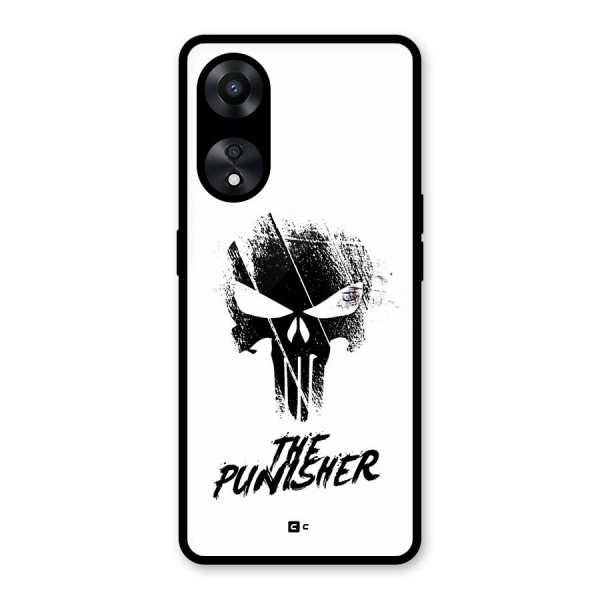 The Punisher Glass Back Case for Oppo A78