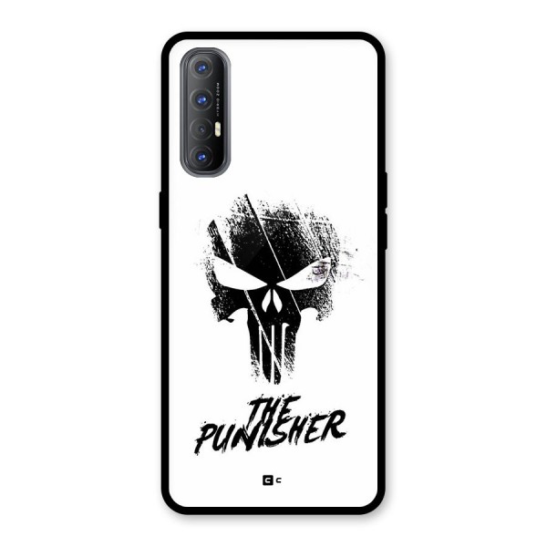 The Punisher Glass Back Case for Oppo Reno3 Pro