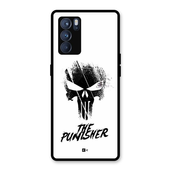 The Punisher Glass Back Case for Oppo Reno6 Pro 5G