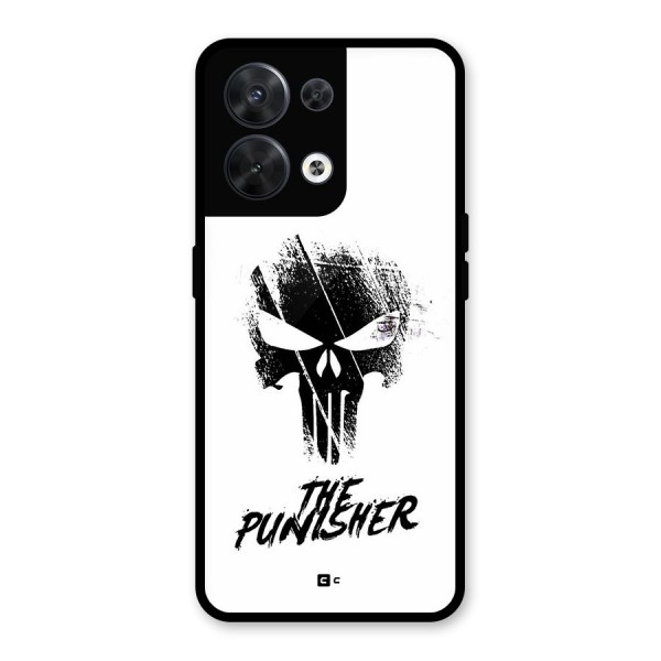 The Punisher Glass Back Case for Oppo Reno8 5G