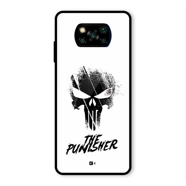 The Punisher Glass Back Case for Poco X3 Pro