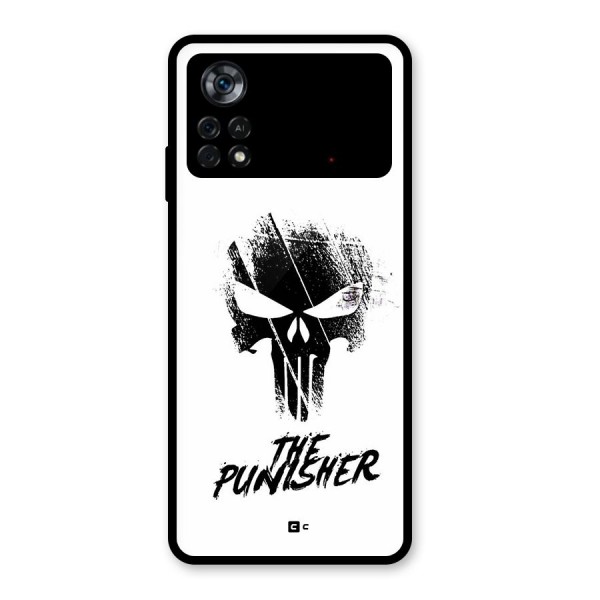 The Punisher Glass Back Case for Poco X4 Pro 5G