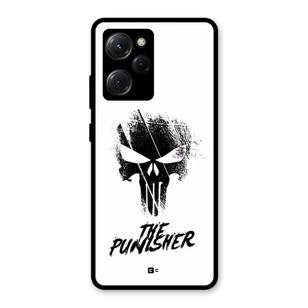 The Punisher Glass Back Case for Poco X5 Pro