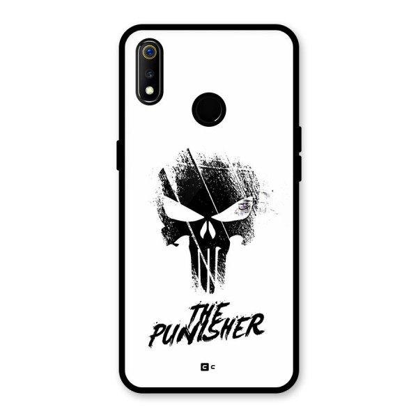 The Punisher Glass Back Case for Realme 3