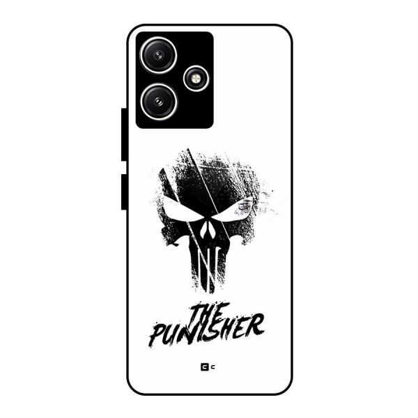 The Punisher Glass Back Case for Redmi 12 5G