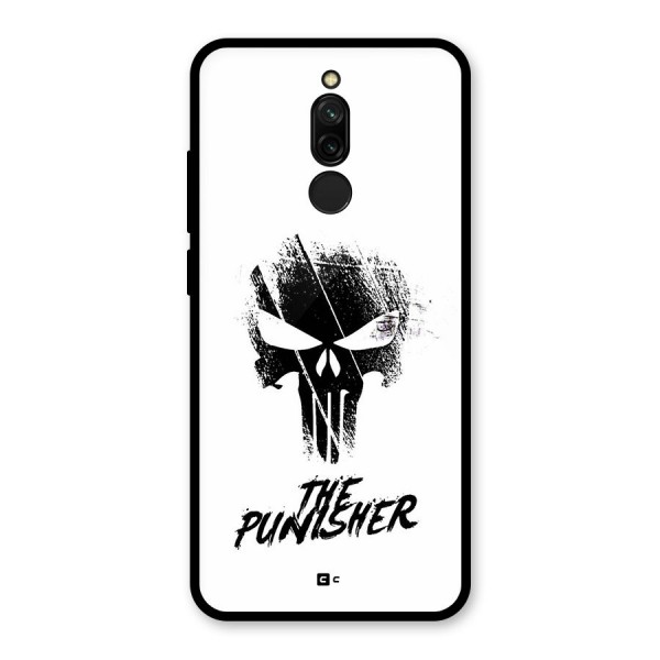 The Punisher Glass Back Case for Redmi 8