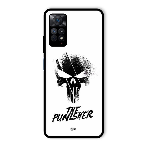 The Punisher Glass Back Case for Redmi Note 11 Pro