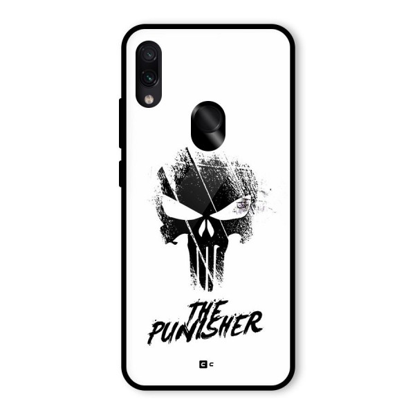 The Punisher Glass Back Case for Redmi Note 7