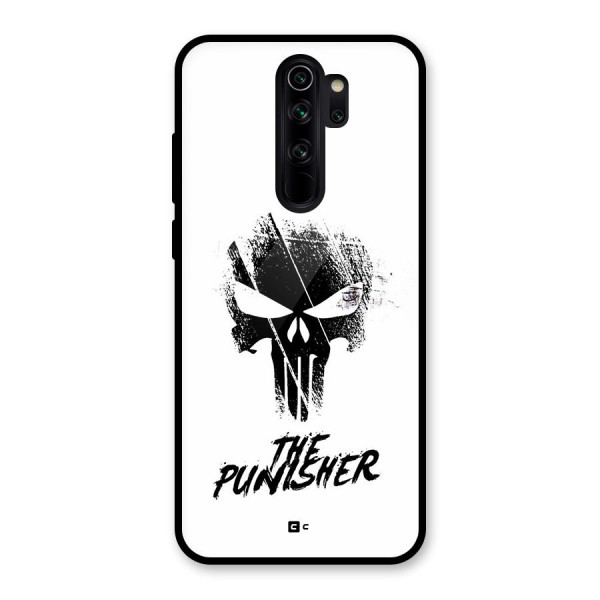 The Punisher Glass Back Case for Redmi Note 8 Pro