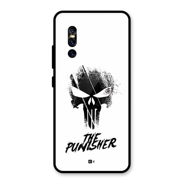 The Punisher Glass Back Case for Vivo V15 Pro