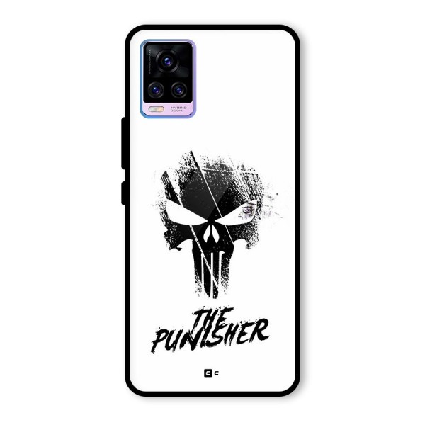 The Punisher Glass Back Case for Vivo V20 Pro