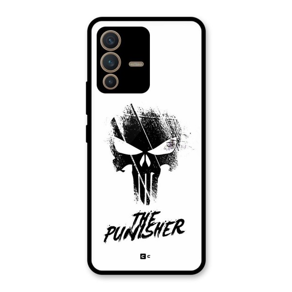 The Punisher Glass Back Case for Vivo V23 5G