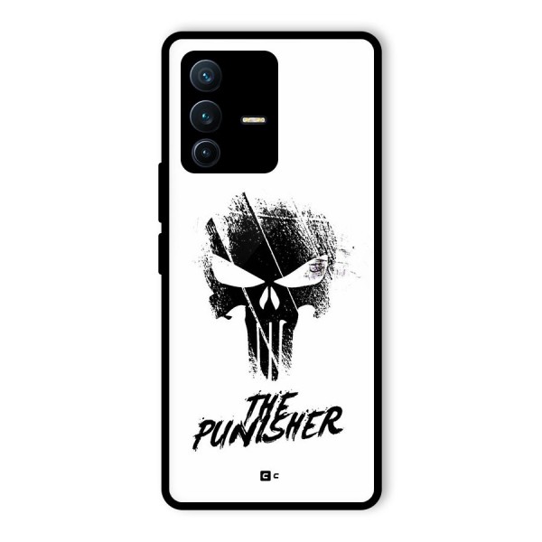 The Punisher Glass Back Case for Vivo V23 Pro