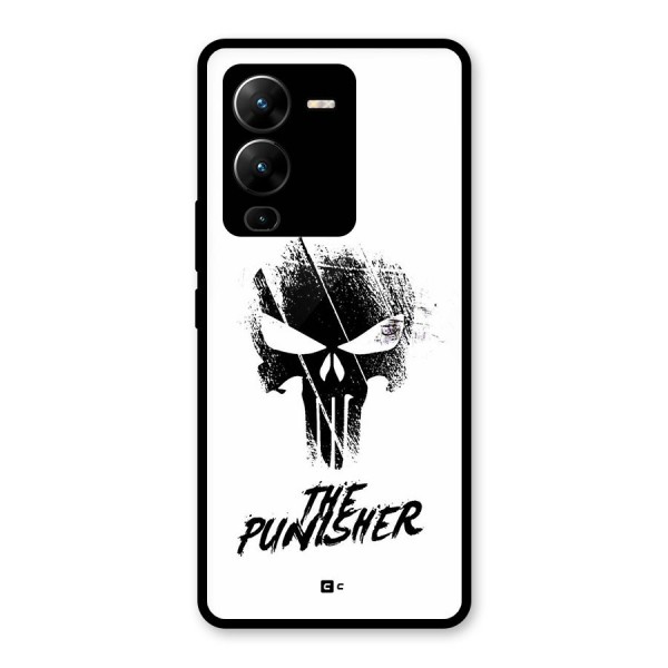 The Punisher Glass Back Case for Vivo V25 Pro