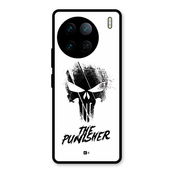 The Punisher Glass Back Case for Vivo X90 Pro