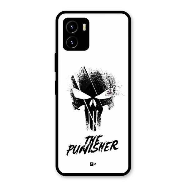 The Punisher Glass Back Case for Vivo Y15s