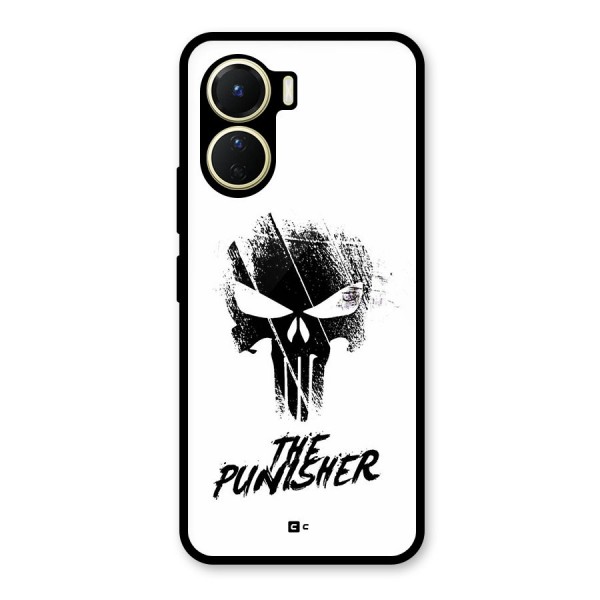 The Punisher Glass Back Case for Vivo Y56