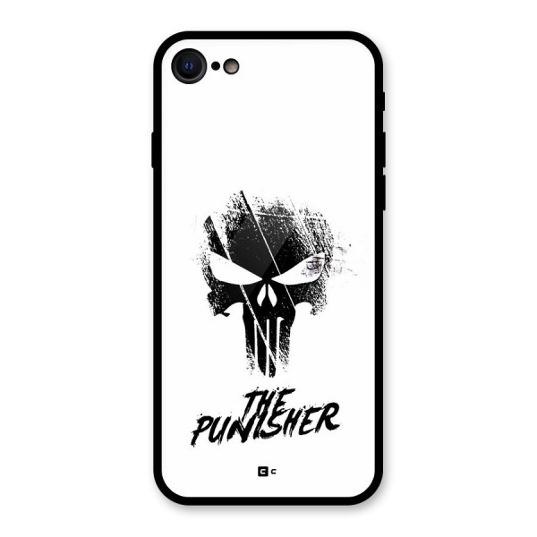 The Punisher Glass Back Case for iPhone SE 2020