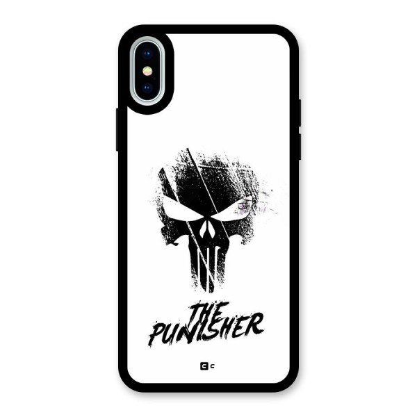 The Punisher Glass Back Case for iPhone X