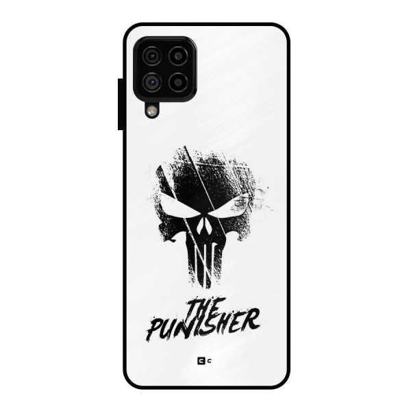 The Punisher Metal Back Case for Galaxy A22 4G