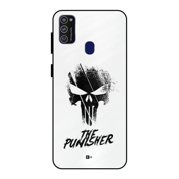 The Punisher Metal Back Case for Galaxy M21