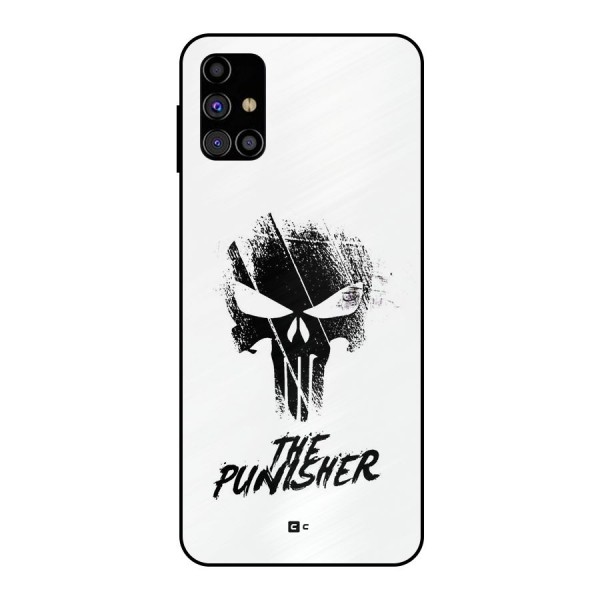 The Punisher Metal Back Case for Galaxy M31s