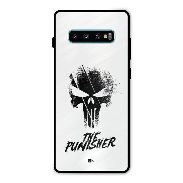 The Punisher Metal Back Case for Galaxy S10 Plus