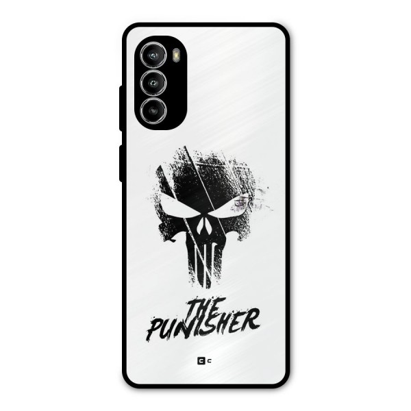 The Punisher Metal Back Case for Moto G52