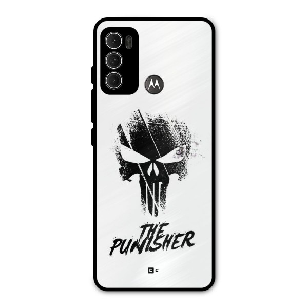 The Punisher Metal Back Case for Moto G60