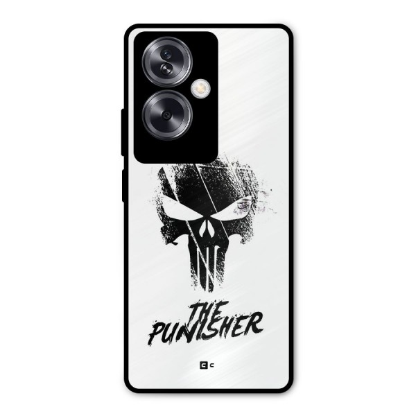 The Punisher Metal Back Case for Oppo A79 5G