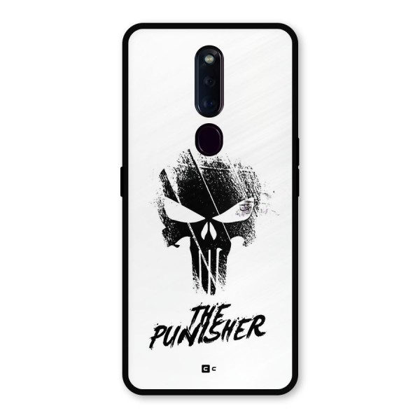 The Punisher Metal Back Case for Oppo F11 Pro