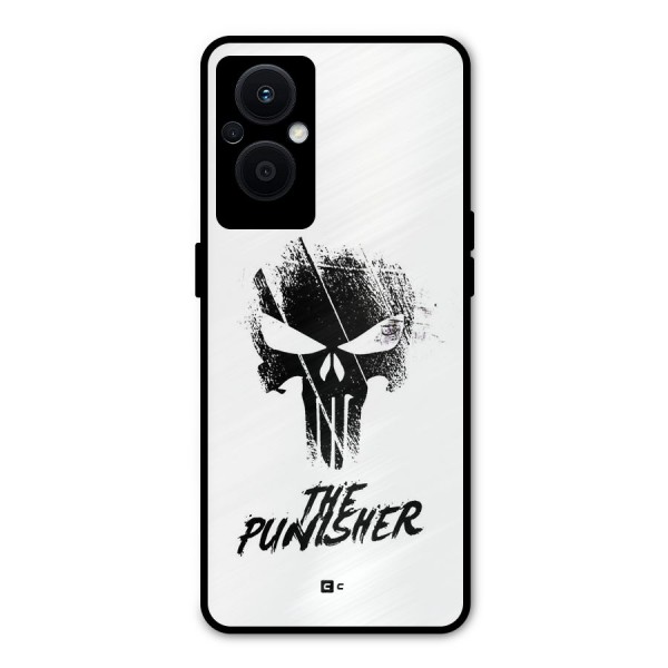 The Punisher Metal Back Case for Oppo F21s Pro 5G