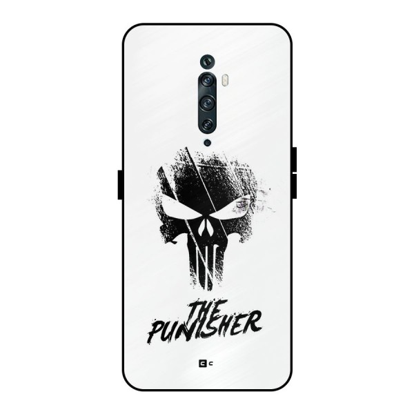 The Punisher Metal Back Case for Oppo Reno2 F