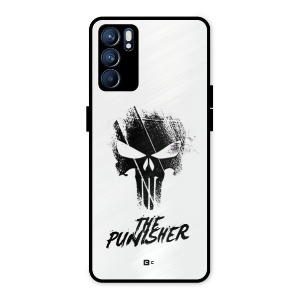 The Punisher Metal Back Case for Oppo Reno6 5G