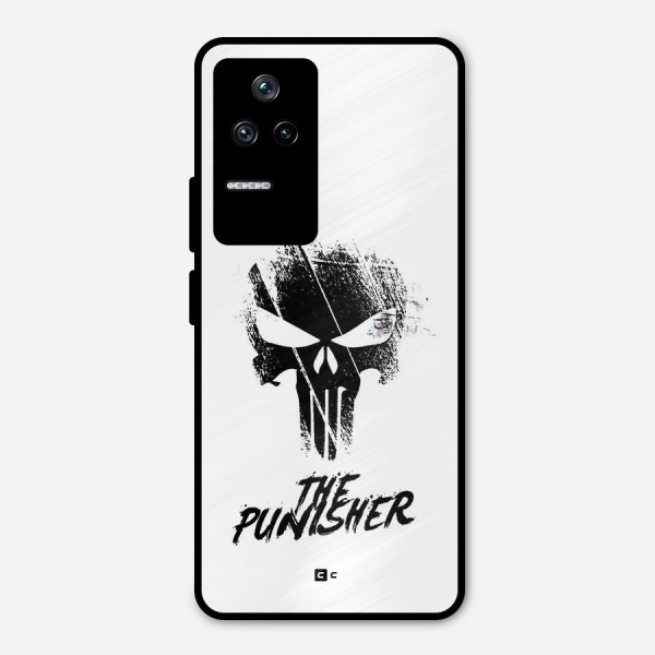 The Punisher Metal Back Case for Poco F4 5G