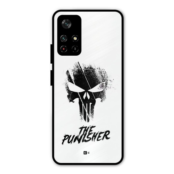 The Punisher Metal Back Case for Poco M4 Pro 5G