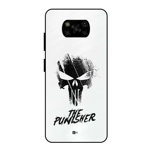 The Punisher Metal Back Case for Poco X3