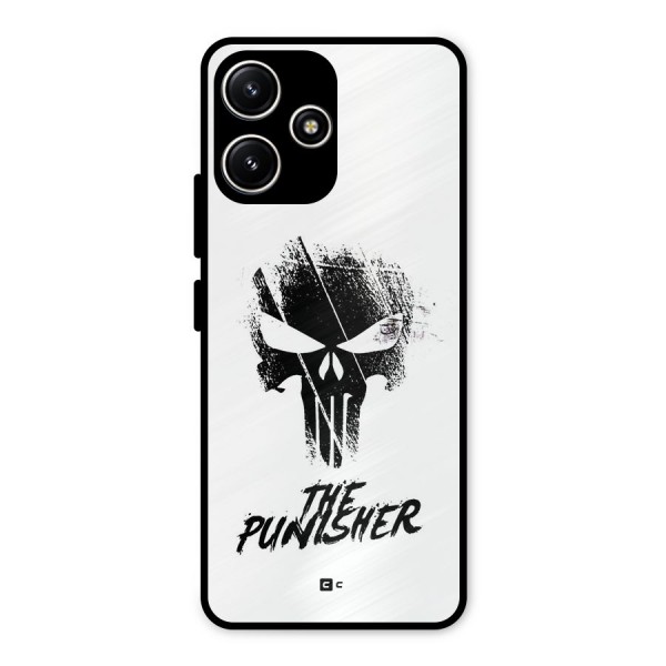 The Punisher Metal Back Case for Redmi 12 5G