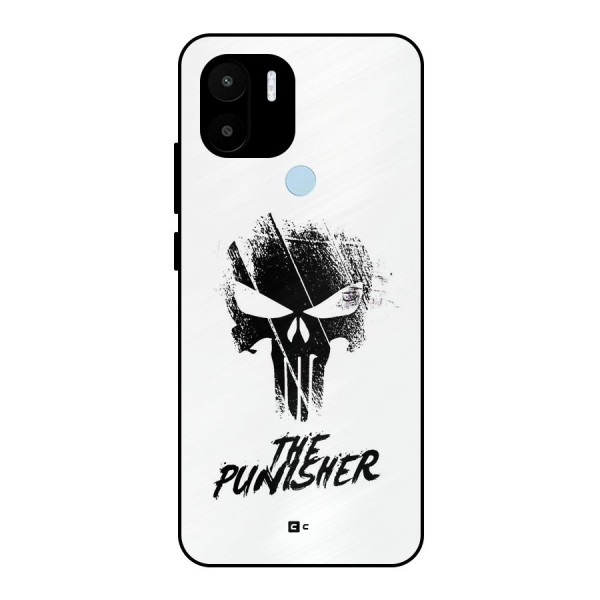 The Punisher Metal Back Case for Redmi A1 Plus