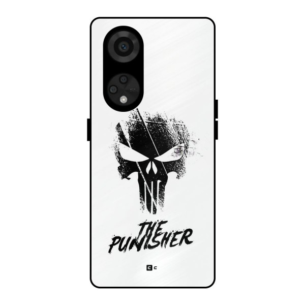 The Punisher Metal Back Case for Reno8 T 5G