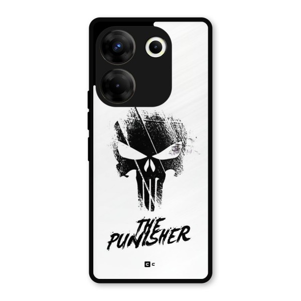 The Punisher Metal Back Case for Tecno Camon 20