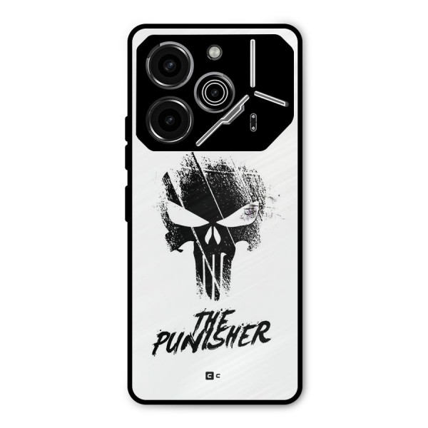 The Punisher Metal Back Case for Tecno Pova 6 Pro